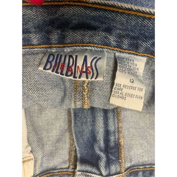 Bill Blass Vintage Denim Skirt - Picture 5 of 8